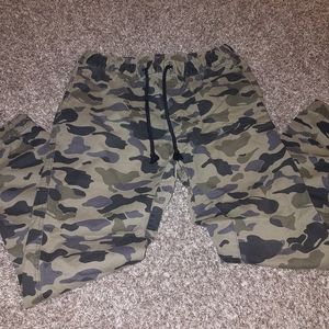 Camo joggers